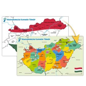 Magyarország kaparós térkép