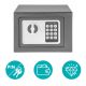 Timeless Tools Digitális széf 2 típusban - kicsi, szürke