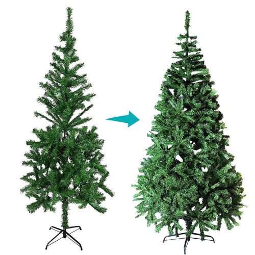 Nordmann műfenyő fém talppal, 4 méretben-120 cm