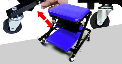 Gurulós aláfekvő és szerelő szék