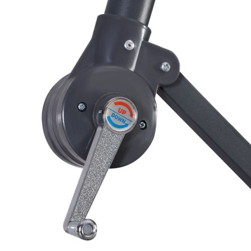 Függő napernyő 2,7 m, zöld