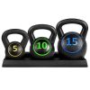 Timeless Tools 3 db-os kettlebell szett - 2.3/4.5/6.7 kg (5/10/15 lbs)