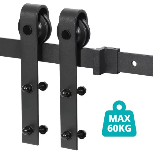 Tolóajtó sín szett 2 típusban-szimpla