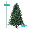 3D műfenyő fém talppal, több méretben-210 cm