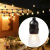 Timeless Tools Vízálló dekor égősor, 15 db E27 LED lámpával, 14,6 m, melegfehér