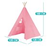 Indián sátor gyerekeknek, 3 színben-rózsaszín