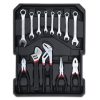 Timeless Tools 187 részes barkácskészlet gurulós bőröndben