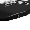Timeless Tools Elektromos gitár szett kezdőknek, ajándék erősítővel-fekete