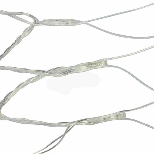 128 LED-es hálós fényfüzér, 2 színben-hidegfehér