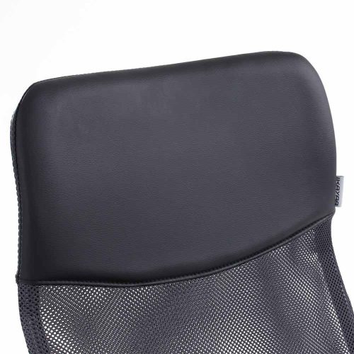 Ergonomikus irodai szék magasított háttámlával - fekete