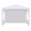Party sátor fehér színben, 3 méretben-3x3 méteres
