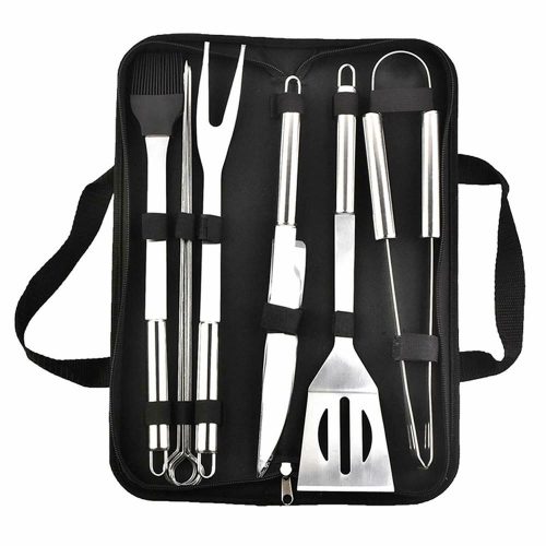 Timeless Tools 9 részes grill eszköz készlet táskában