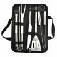 Timeless Tools 9 részes grill eszköz készlet táskában