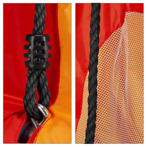 Fészekhinta-110 cm-es-piros-sátorral