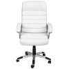 Prémium főnöki forgószék, 2 színben-fehér