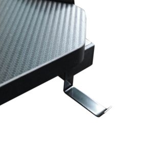   Professzionális gamer asztal karbonszálas bevonattal, LED világítással