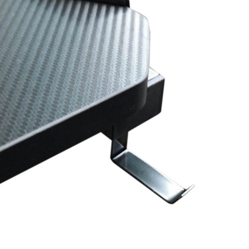 Professzionális gamer asztal karbonszálas bevonattal, LED világítással