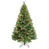 Timeless Tools LED-es műfenyő több típusban, melegfehér-260 LED-es, 180 cm