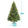 Timeless Tools LED-es műfenyő több típusban, melegfehér-260 LED-es, 180 cm