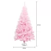 Rózsaszín műfenyő - több méretben-210 cm-es