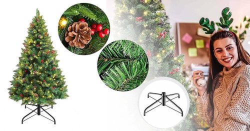 Havas műfenyő - több típusban-150 cm-es