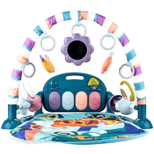 Zongorás játszószőnyeg - több típusban-kék