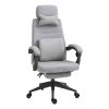 Fejtámlás irodai forgószék - több színben-világos szürke