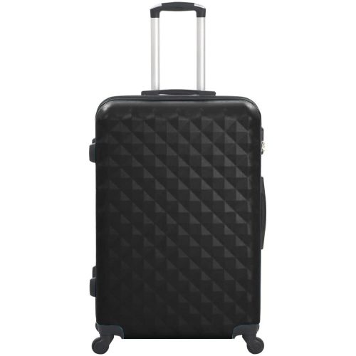 Utazóbőrönd szett kozmetikai táskával, több színben-fekete