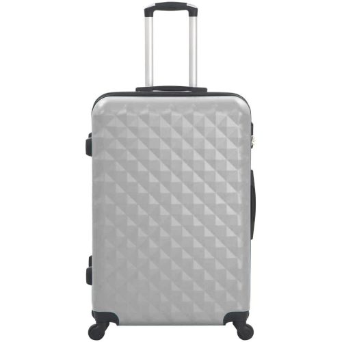 Utazóbőrönd szett kozmetikai táskával, több színben-szürke