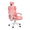 Lux főnöki forgószék, több típusban-rózsaszín