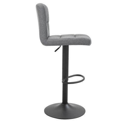 Szövet borítású bárszék 2 db, több színben-világos szürke