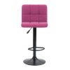 Szövet borítású bárszék 2 db, több színben-pink