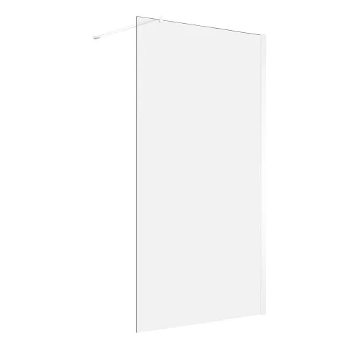 Walk-in 8 mm-es edzettüveg zuhanyfal, 100x200cm