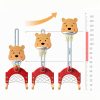 Timeless Tools 4 az 1-ben állítható magasságú gyerek játékszett,  narancs-sárga