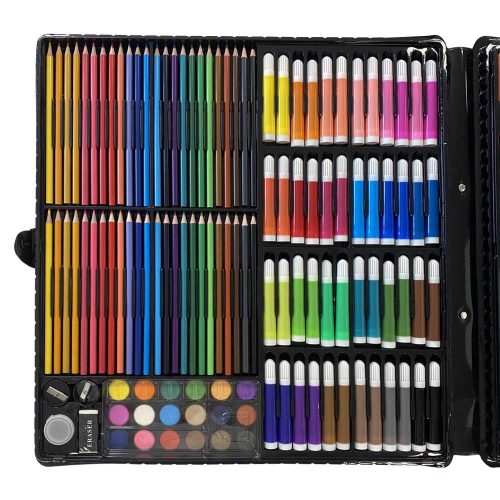 258 db-os rajz- és festőkészlet gyerekeknek