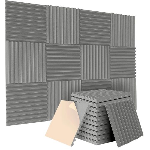 Timeless Tools 12 db öntapadós, hangszigetelő fali panel habszivacsból