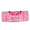 Hordozható gyerekasztal autóba, zsebekkel, pink