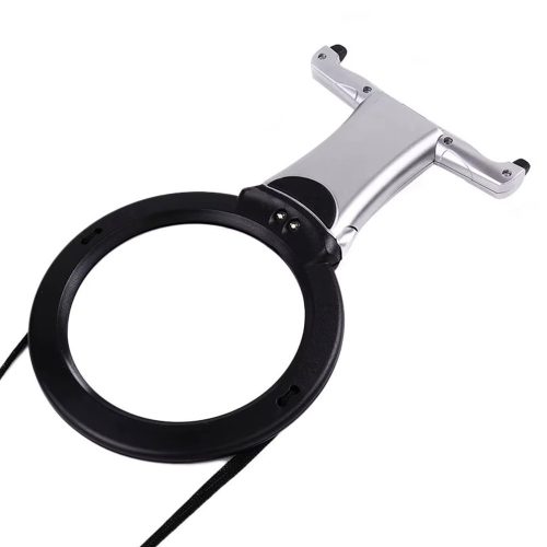 Nyakbaakasztható nagyító 2 LED-del, hidegfehér