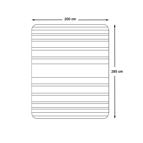 Piknik takaró, 2x2,85 m