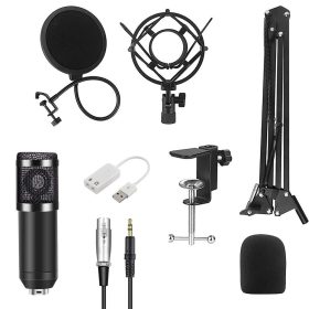 Asztalra szerelhető mikrofon, USB csatlakozóval