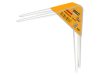 INGCO Polctartó konzol 120 x 150 mm (2 db)