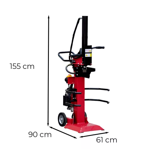 Függőleges elektromos rönkhasító HYV8T-V 3000W 8T