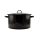 Perfect Home Zománcozott Lábas fedővel 30 cm 10,5 liter fekete 10391