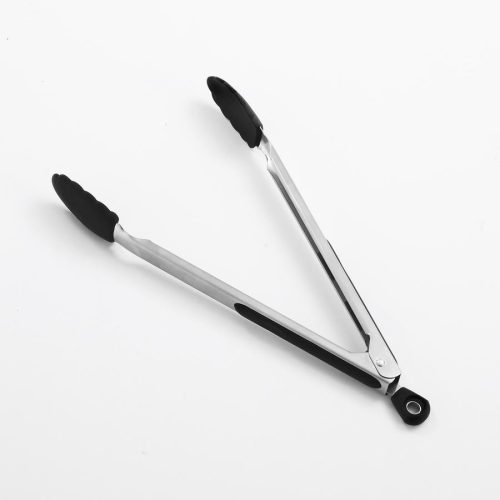 Landmann Grillcsipesz / húsfogó rozsdamentes acél+szilikon 34cm 13347-L