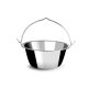 Perfect Home Rozsdamentes bogrács  6 liter 1mm szegecselt fül nehéz 13954