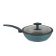 Perfect Home Sea Line tapadásmentes alumínium Wok üvegfedővel 28cm indukciós 15811