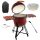 Perfect Home Kamado SE Premium Line Grillező 23,5"/60 cm bordó - készlet 16700