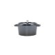 Perfect Home Zománcozott öntöttvas lábas mini 14 cm Acélkék 28110