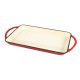 Perfect Home Zománcozott Öntöttvas grill tepsi 33*21,5 cm piros 55010