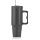 GOURMETMAXX Thermo bögre fedéllel és szívószállal 1,2 liter szürke DS15042-L